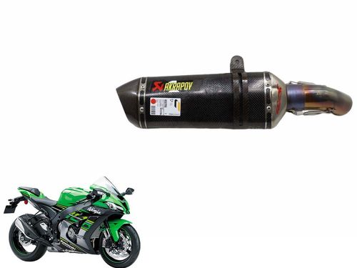 Ponteira Escapamento Akrapovic Kawasaki Zx 10 16-21 Usad