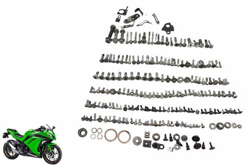 Kit Parafuso Chassis Kawasaki Ninja 300 13-18 Usad