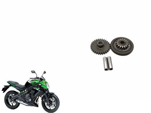 Engrenagem Redução Partida Kawasaki Er-6n 13-17 Usad