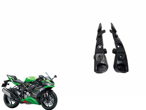 Par Suporte Carenagem Tanque Kawasaki Zx 6 19-24 Usad