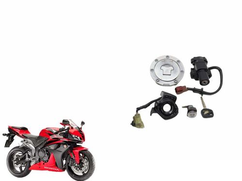 Kit Chave Ignição Sem Módulo Honda Cbr 600 Rr 07-12 Usad