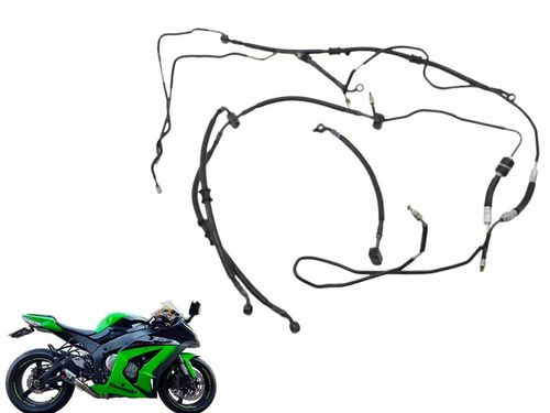 Kit Cano/mangueiras do Abs Kawasaki Zx 10 11-15 Usad