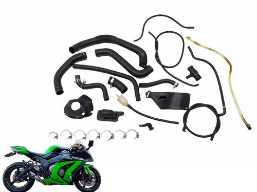 Kit Mangueiras Kawasaki Zx 10 Zx10 11-15 Usad