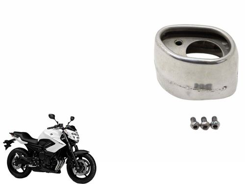 Acabamento Ponteira Escape Yamaha Xj6 10-12 Usad
