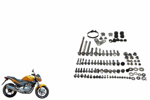 Kit Parafuso Chassis Honda Cb 300 Cb300 09-15 Usad
