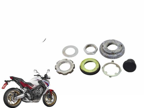Porca Coluna Direção Honda Cb 650 F Cb650f 14-17 Usad