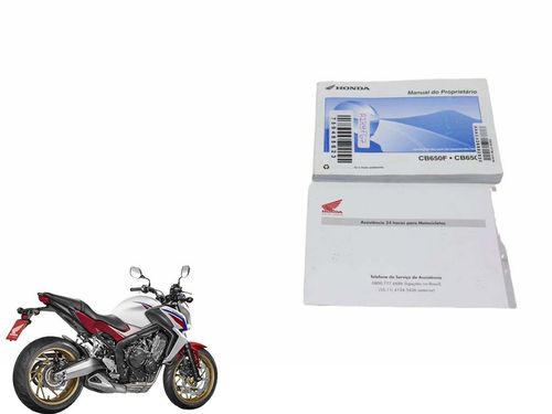 Manual Proprietario Honda Cb 650 F Cb650f 15-17 Usad