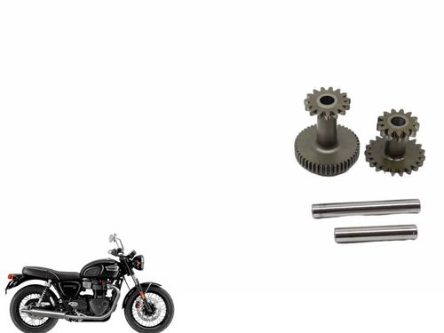 Engrenagem Redução Dupla Partida Triumph Bonneville T100 18-20 Usad