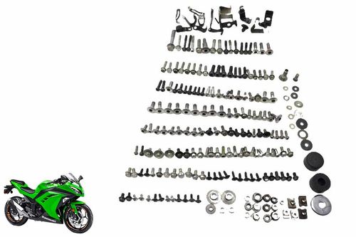 Kit Parafuso Chassis Kawasaki Ninja 300 13-18 Usad
