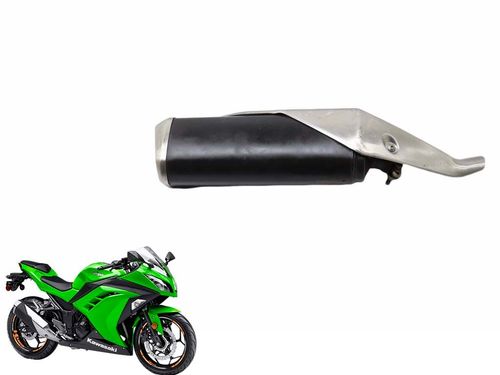 Ponteira Escapamento Kawasaki Ninja 300 13-18 Usad