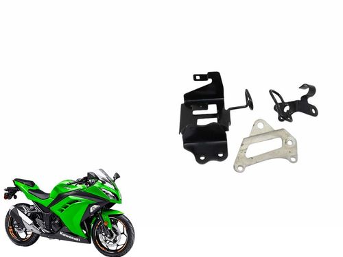 Kit Suporte Fixação Chassi Kawasaki Ninja 300 13-18 Usad