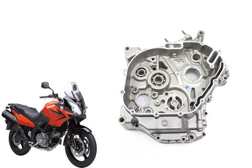 Bloco / Carcaca Direita Do Motor Suzuki Dl 650 V-strom 2011