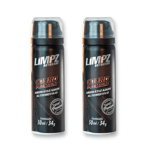 Aromatizador Automotivo Limpz Auto Aroma Couro Premium