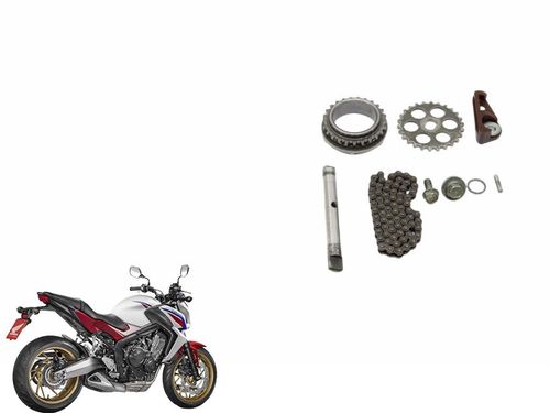Corrente Bomba Óleo Honda Cb 650 F Cb650f 15-19 Usad