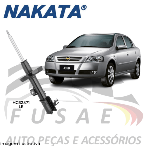 AMORTECEDOR DIANTEIRO ESQUERDO NAKATA HG32871 ASTRA 1.8/2.0 APÓS 1998