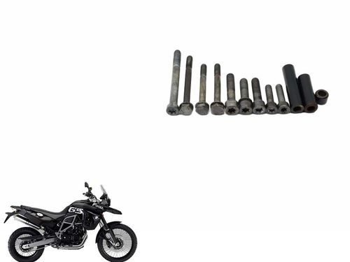 Kit Parafuso Fixação Motor Bmw F 800 Gs 09-18 Usad