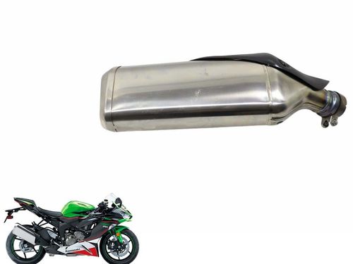 Ponteira Escapamento Zx 6 Zx6 19-24 Usad