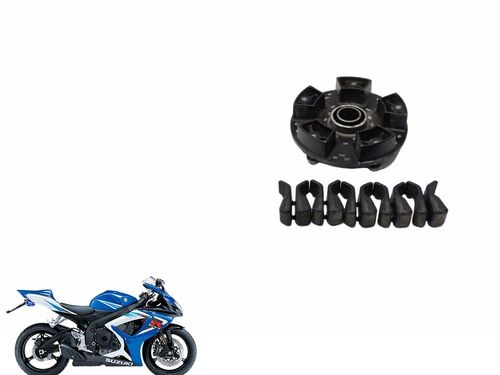 Flange Suporte Coroa Suzuki Gsxr 750 Srad 07-10 Usad