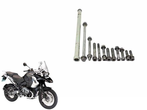 Kit Parafuso Fixação Motor Bmw R 1200 Gs 08-12 Usad