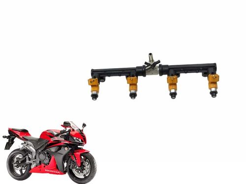 Flauta + Bicos Injet. de Baixa Honda Cbr 600 Rr 07-12 Usad