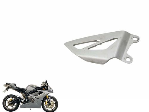 Acabamento Pedaleira Dianteira L/e Triumph Daytona 675 06-10 Usad