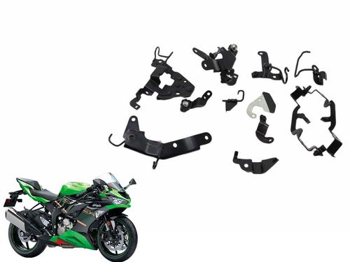 Kit Suporte Fixação Chassi Kawasaki Zx 6 19-24 Usad