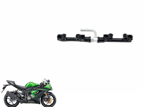 Flauta Bicos Injetores Zx 6 Zx6 13-16 Usad