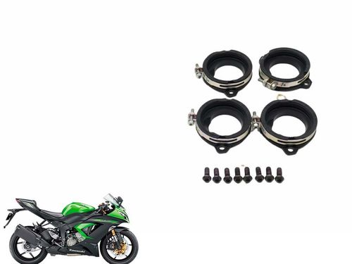 Kit Coletor Admissão Zx 6 Zx6 13-16 Usad