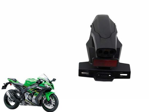 Para-lama Traseiro Sup/placa Kawasaki Zx 10 16-21 Usad