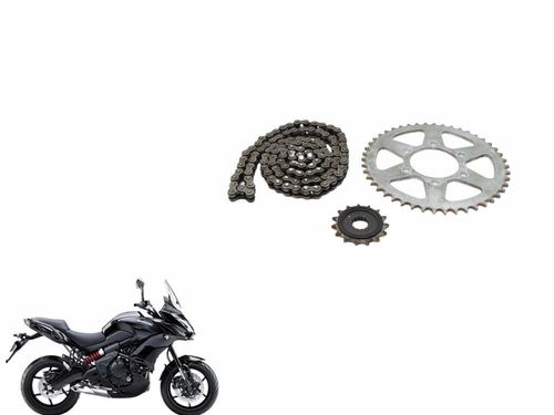 Kit Relação Com Retentor Kawasaki Versys 650 16-18 Usad