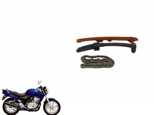 Corrente Comando Guia Tensor Honda Cb 500 97-05 Usad