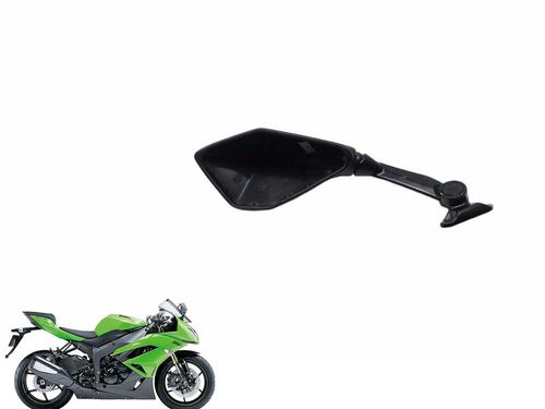 Carcaça Espelho Retrovisor Esq Kawasaki Zx 6 09-12 Usad