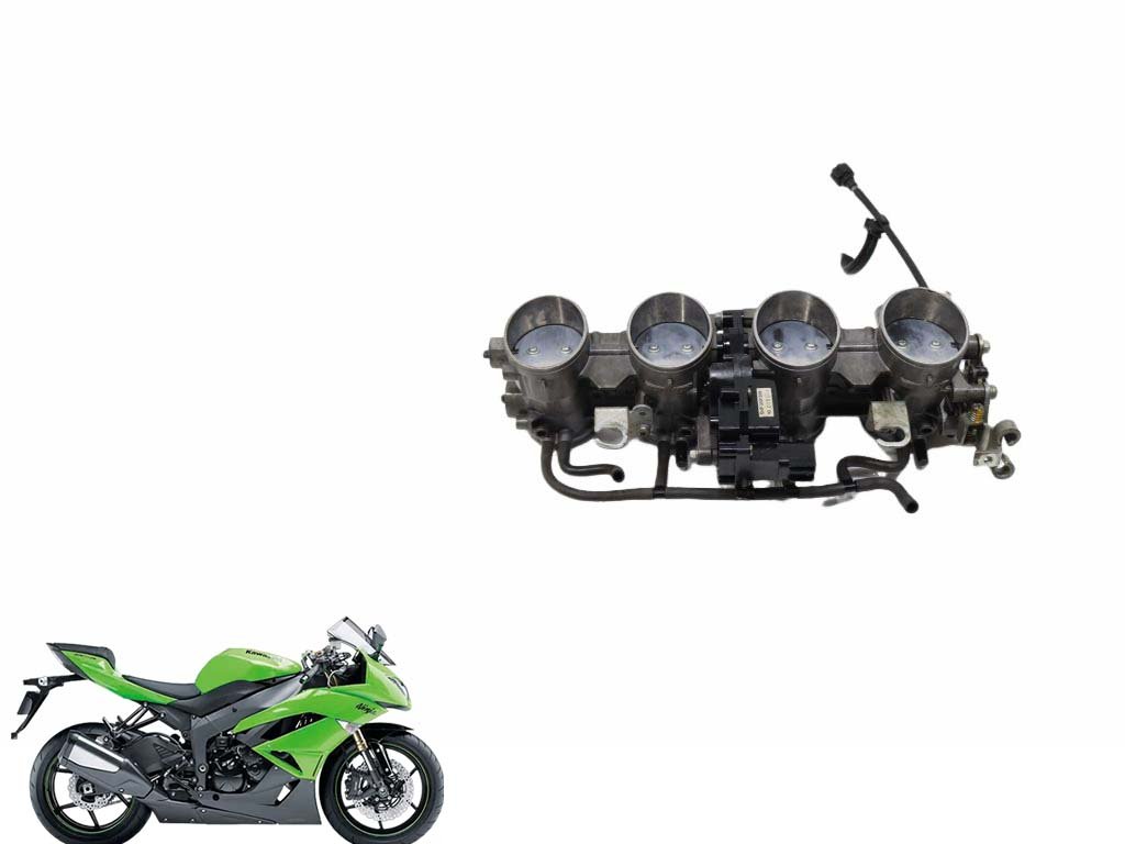 Corpo Injeção Kawasaki Zx 6 Zx6 09-12 Usad - CompreSuaPeça