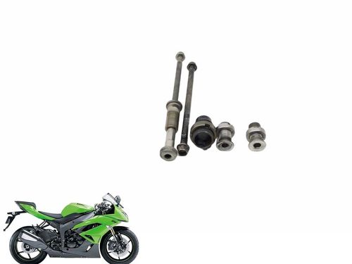 Kit Parafuso Fixação Motor Kawasaki Zx 6 09-12 Usad