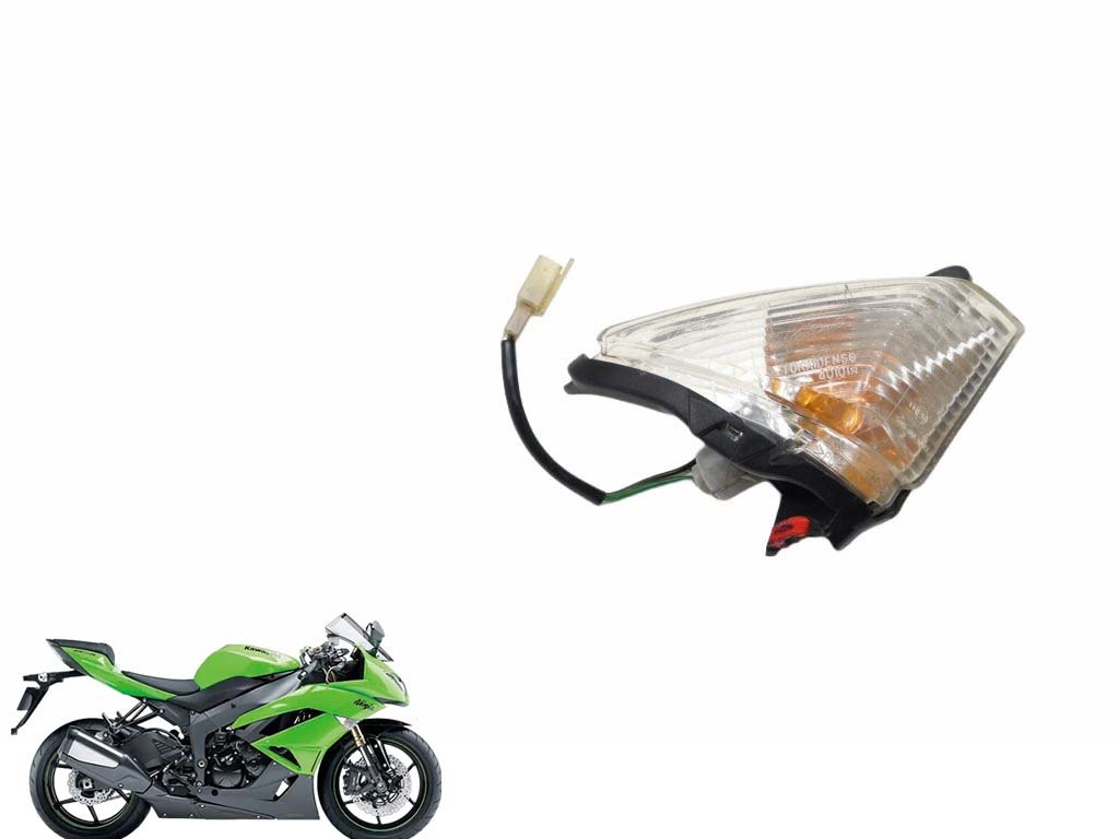 Pisca Dianteiro Direito Kawasaki Zx 6 Zx6 09-12 Usad - CompreSuaPeça