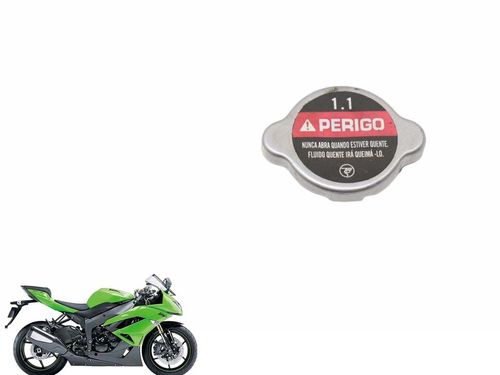 Tampa Radiador Kawasaki Zx 6 Zx6 09-12 Usad
