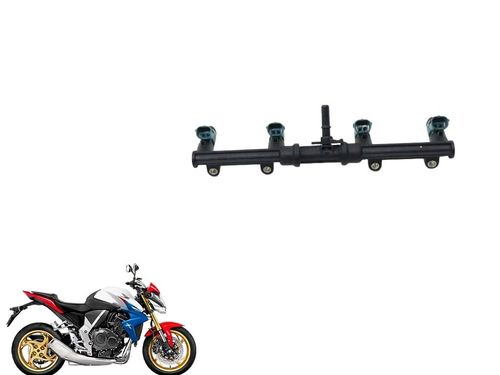 Flauta + Bicos Injetores Honda Cb 1000r  11-16 Usad