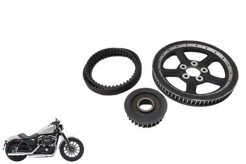 Kit Transmissão C/correia Harley-davidson Iron 883 10-12 Usad
