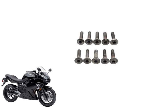 Parafuso Disco Freio Dianteiro Kawasaki Ninja 650 R 11-13 Usad