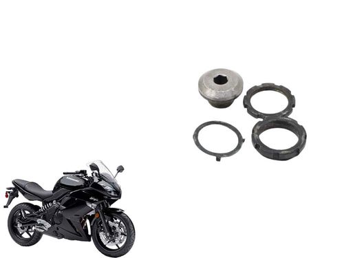 Porca Coluna Direção Kawasaki Ninja 650 R 11-13 Usad