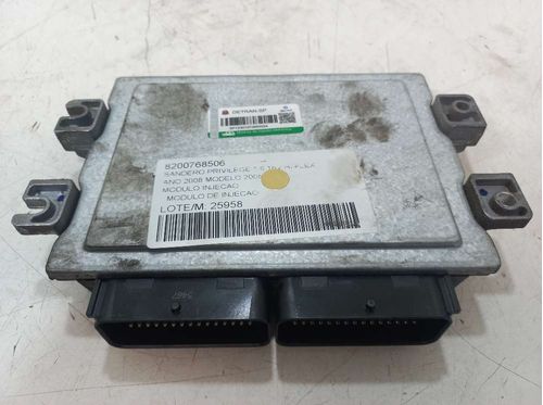 MODULO DE INJECAO RENAULT SANDERO 1.6 2008