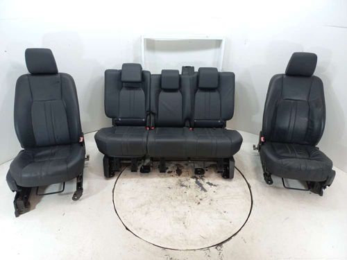 JOGO DE BANCO COURO LAND ROVER DISCOVERY 2.7 2010