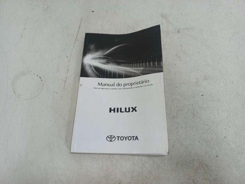 MANUAL DO PROPRIETARIO TOYOTA HILUX 2.7 2014