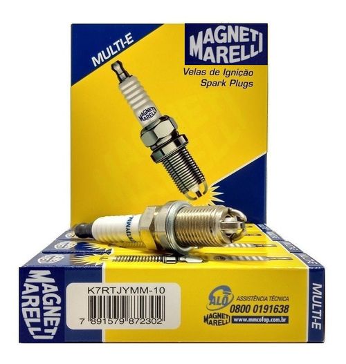 VELA DE IGNIÇÃO 3 ELETRODOS MAGNETI MARELLI GOL AT MI 1.0 16V 97/2001 GASOLINA