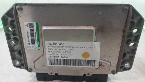 MODULO DE INJECAO RENAULT SANDERO 1.0 2012