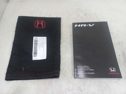 MANUAL DO PROPRIETARIO HONDA HR-V 1.8 2019