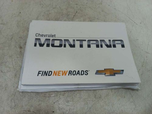 MANUAL DO PROPRIETARIO CHEVROLET MONTANA 1.4 2017