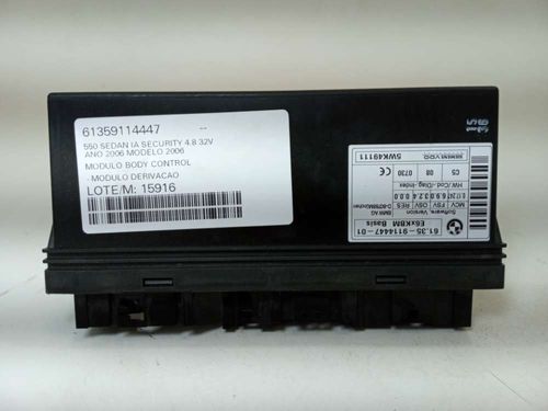 MODULO DERIVACAO BMW 550 4.8 2006