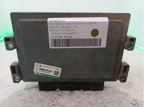 MODULO DE INJECAO FORD KA+ 1.0 2018