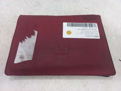 MANUAL DO PROPRIETARIO PEUGEOT 307 2.0 2008